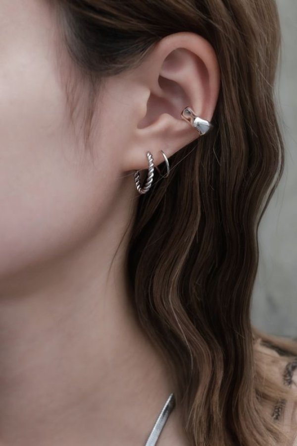 ステンレス ツイストスパイラルフープピアス - CONNY WEBSTORE