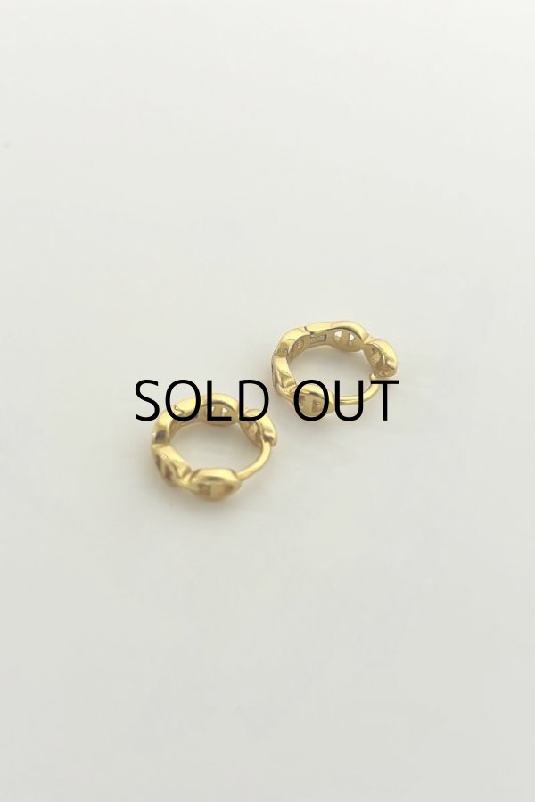 画像3: SILVER925 3mm幅 マリタイムチェーンピアス 10mm径 (3)