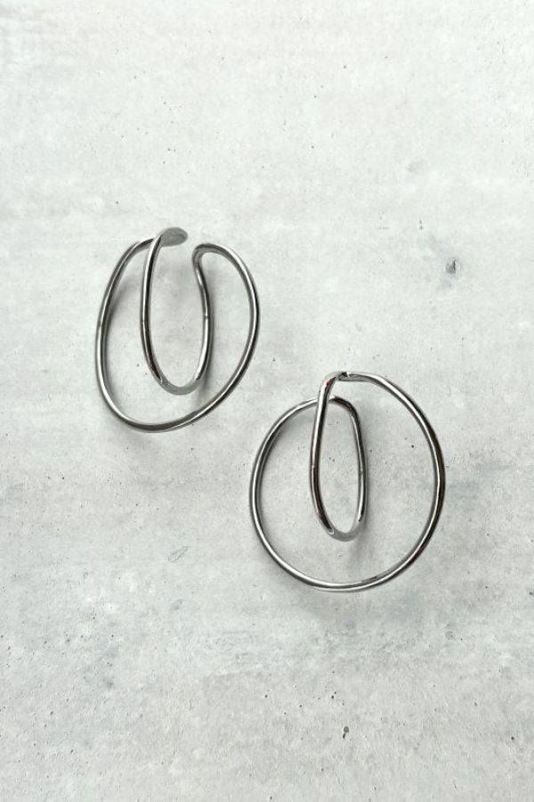 画像6: クロスフープイヤーカフ (6)