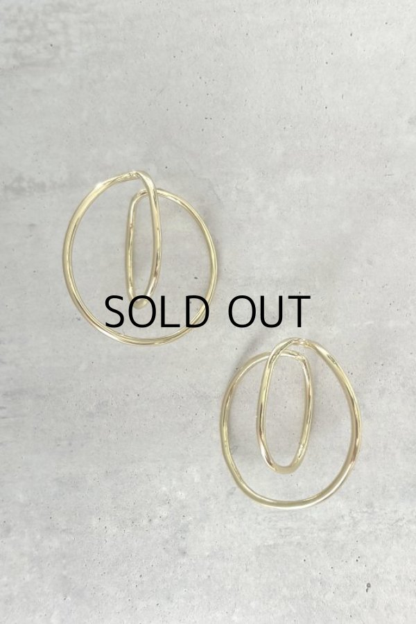 画像7: クロスフープイヤーカフ (7)