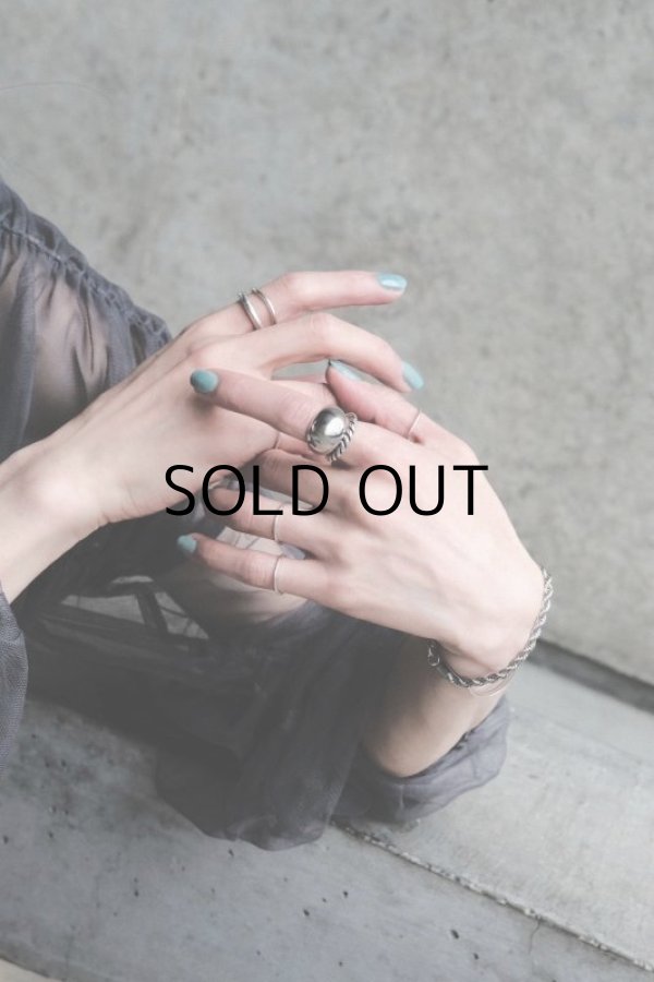 画像7: SILVER925 ラウンドプランプリング (7)