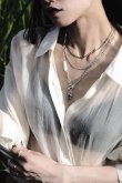 画像3: ステンレス 2.5mm幅ロープチェーンネックレス (3)