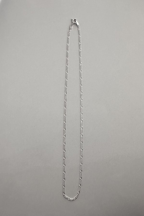 画像9: SILVER925 フィガロチェーンネックレス (9)