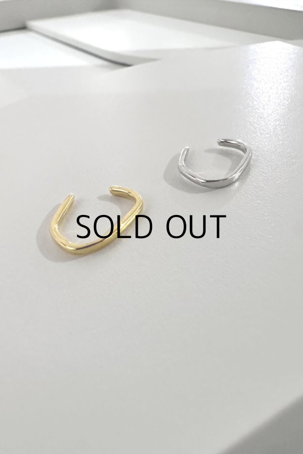 画像5: SILVER925 ミニマルラインイヤーカフ (5)