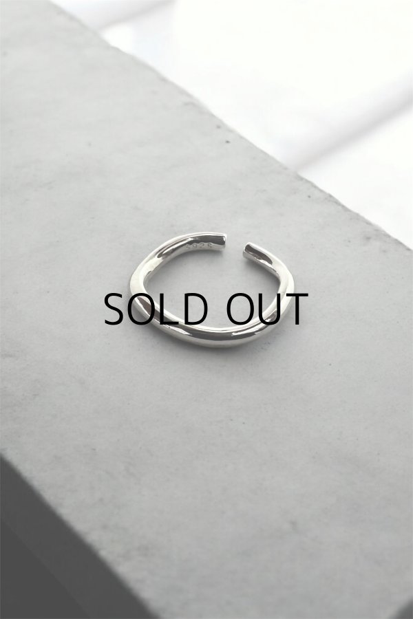 画像3: SILVER925 2mm幅 カーブラインリング/シルバー (3)