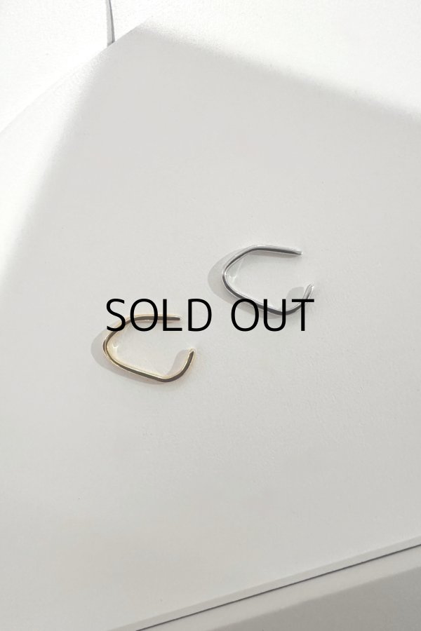 画像4: SILVER925 ミニマルラインイヤーカフ (4)