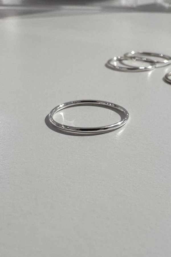 画像3: SILVER925 1.0mm幅 スタッキングリング (3)