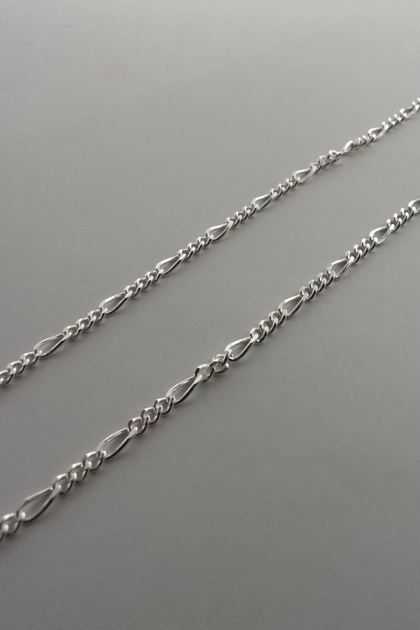 画像6: SILVER925 フィガロチェーンネックレス (6)