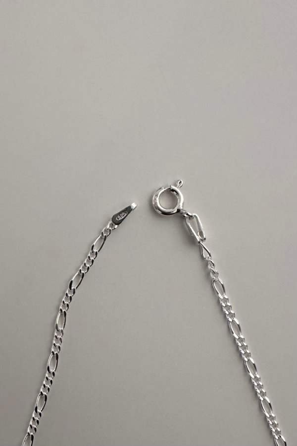 画像8: SILVER925 フィガロチェーンネックレス (8)