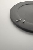 画像1: SILVER925 3mm幅 アジアンノットスタッドピアス/シルバー (1)