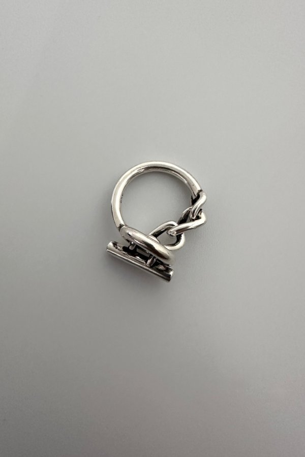 画像5: マンテルバーチェーンリング /シルバー  (5)