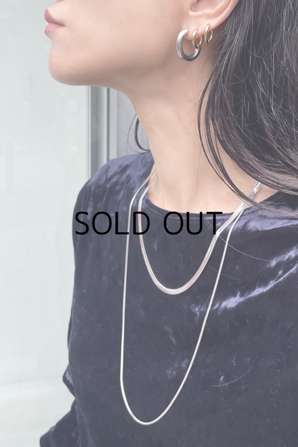 画像6: ステンレス スネークロングネックレス 70cm (6)