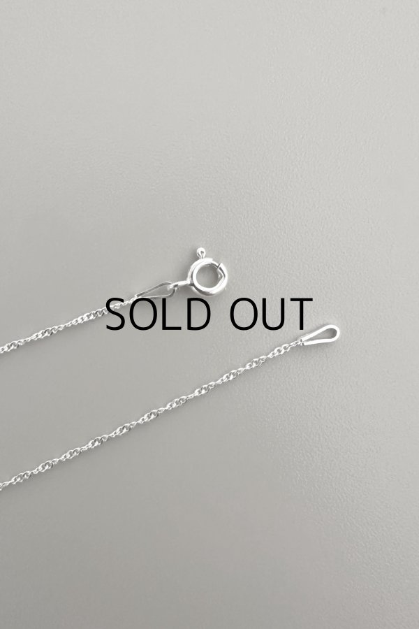 画像4: SILVER925 1.1mm シンガポールチェーンネックレス 40cm/シルバー (4)