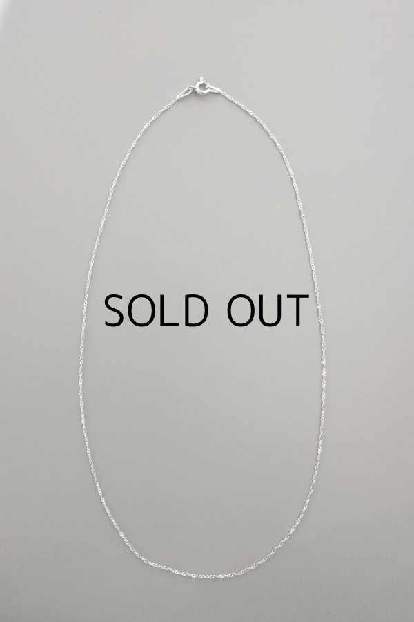 画像3: SILVER925 1.1mm シンガポールチェーンネックレス 40cm/シルバー (3)