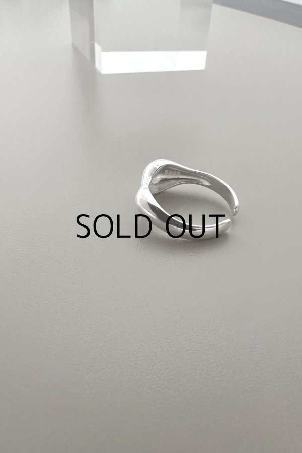 画像4: SILVER925 ドロップフォルムリング/シルバー  (4)