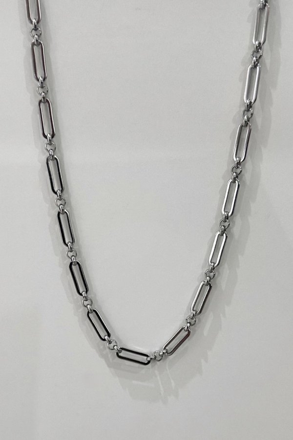 画像4: ステンレス コネクティットアズキチェーンネックレス (4)