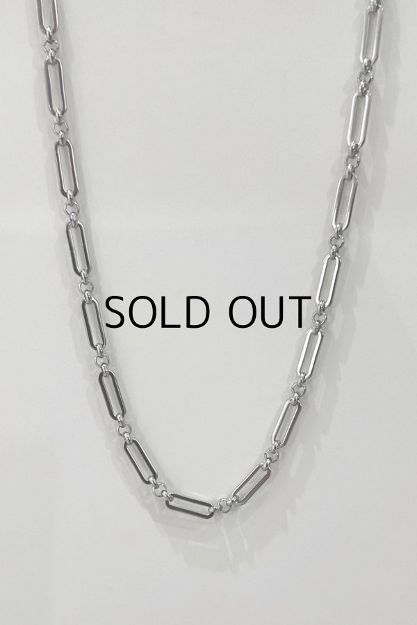 画像4: ステンレス コネクティットアズキチェーンネックレス (4)