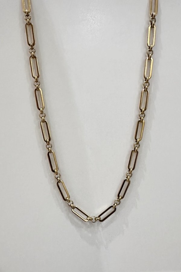 画像5: ステンレス コネクティットアズキチェーンネックレス (5)