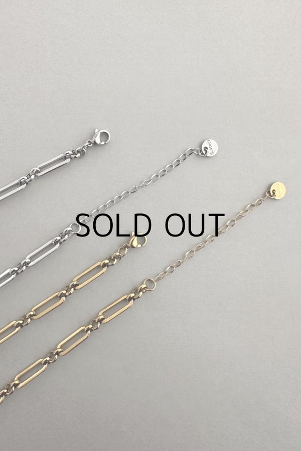 画像8: ステンレス コネクティットアズキチェーンネックレス (8)