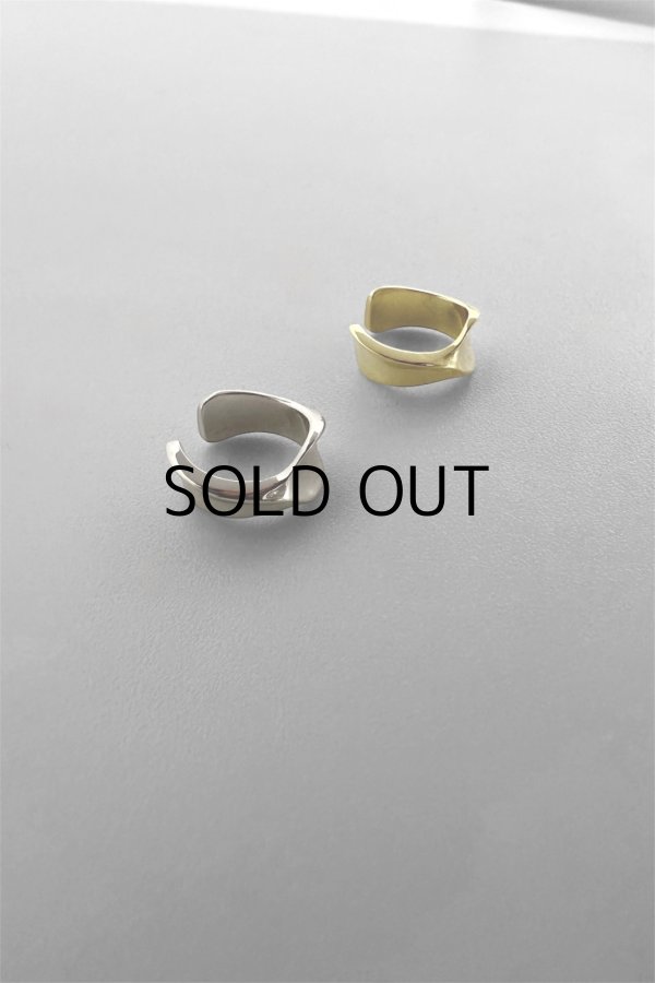 画像5: SILVER925 5mm幅 アンドュレートラインイヤーカフ  (5)