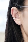画像2: SILVER925 5mm幅 アンドュレートラインイヤーカフ  (2)
