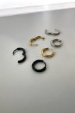 画像2: ステンレス 2mm幅 フープピアス 12mm (2)