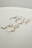 画像3: ステンレス スパイラルリボンピアス  (3)
