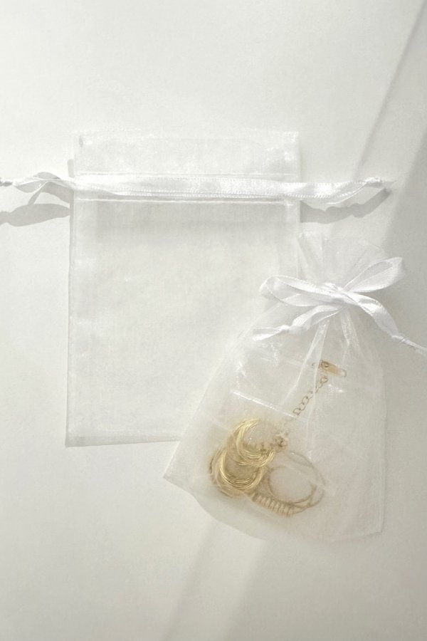 画像2: 【期間限定】ギフトラッピング(オーガンジー)/ホワイト2 (2)