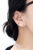 画像2: ステンレス フラットハートスタッドピアス (2)