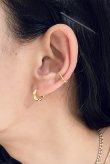 画像2: ステンレス ツイストフープピアス  (2)