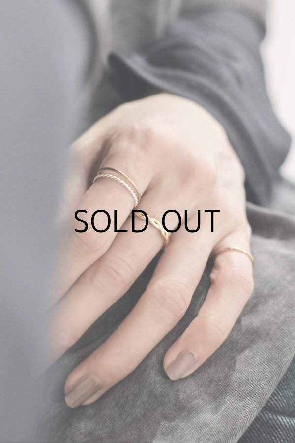 画像6: SILVER925 1mm幅ファインツイストリング (6)