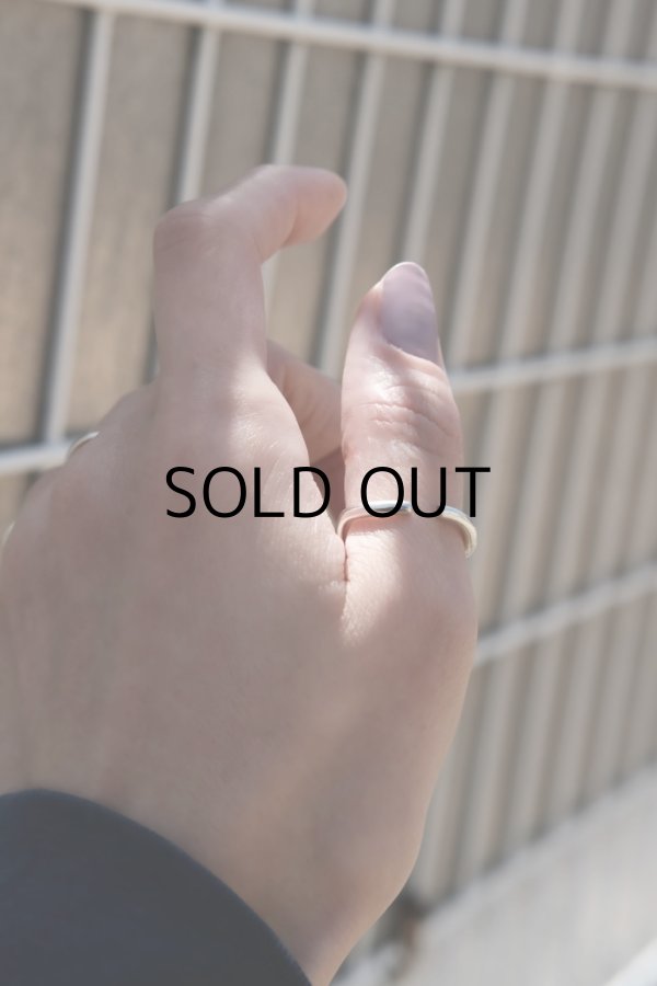 画像8: SILVER925 2mm幅 カーブラインリング/シルバー (8)