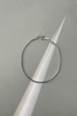 画像1: SILVER925 1.5mm幅 スネークチェーンブレスレット 18cm /シルバー (1)