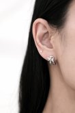 画像7: SILVER925 ストーンスタッドピアスA/シルバー (7)