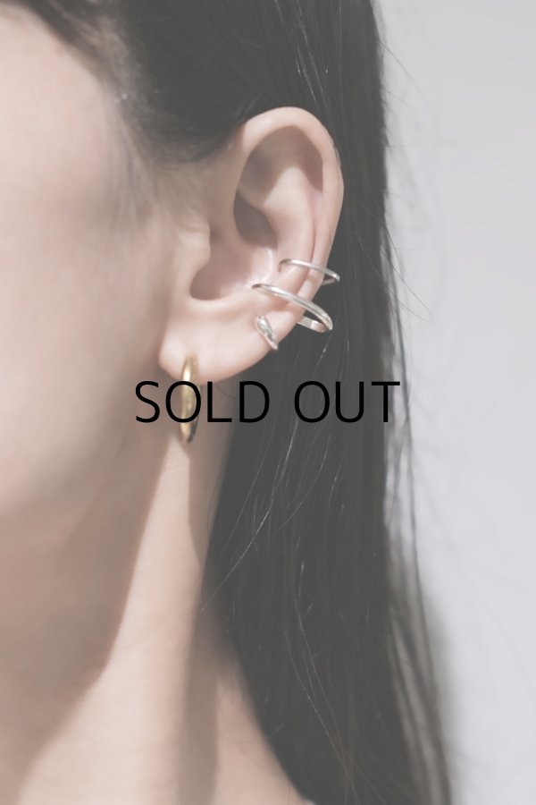 画像10: SILVER925 ラップダブルラインイヤーカフ (10)