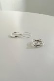 画像1: SILVER925 サークル&ファインツイストコネクトリング /シルバー (1)