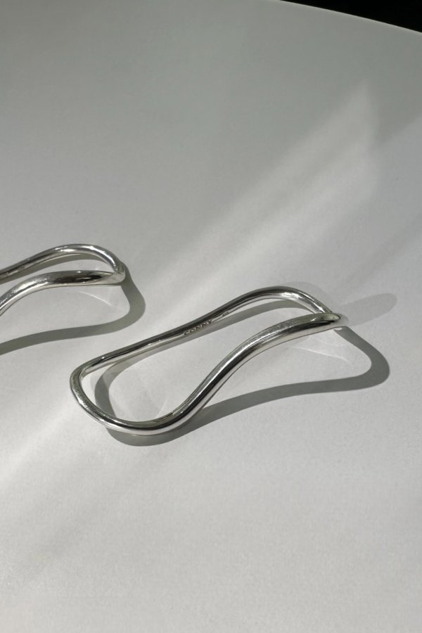 画像3: SILVER925 ウェーブダブルフィンガーリング /シルバー  (3)