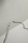 画像5: SILVER925 Yタイプノットフリンジスネークネックレス /シルバー  (5)