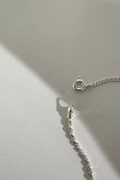画像3: SILVER925 ロープスウィッチキヘイチェーンブレスレット 16.5cm/シルバー (3)