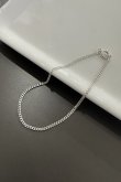 画像1: SILVER925 キヘイチェーンブレスレット 17cm/シルバー (1)
