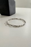 画像1: SILVER925 オキシダイズドコピチェーンブレスレット 17cm /シルバー (1)