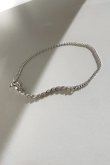 画像2: SILVER925 ロープスウィッチキヘイチェーンブレスレット 16.5cm/シルバー (2)