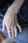 画像3: SILVER925 キヘイチェーンブレスレット 17cm/シルバー (3)