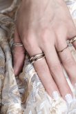 画像1: SILVER925 2mm幅 カーブラインリング/シルバー (1)