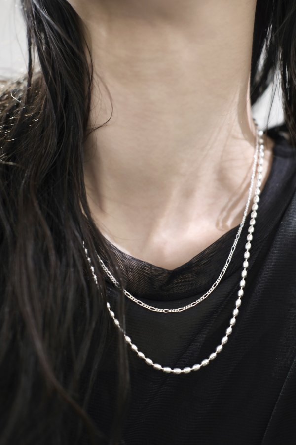 画像10: SILVER925 フィガロチェーンネックレス (10)