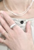 画像6: SILVER925 1mm幅ファインツイストリング (6)
