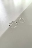 画像2: SILVER925 ウェーブリング /シルバー (2)