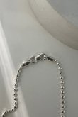 画像3: SILVER925 ボールチェーンブレスレット 18.5cm /シルバー  (3)