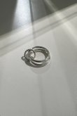 画像3: SILVER925 ツイストコネクトサークルリング /シルバー  (3)
