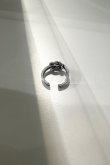 画像2: SILVER925 レイヤーノットリング /シルバー  (2)
